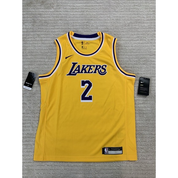 Nike Other - Nike Los Angeles Lakers Lonzo Ball Size Youth L 14/16 NBA Basketball Jersey NWT